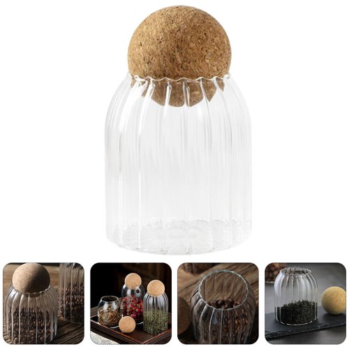 Cork ball glass - ball, jar