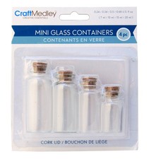 Craft Medley Mini Corked Glass