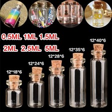 0.5ml-5ml Glass Bottles with