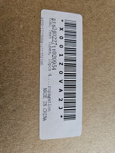 60ml test tubes 10pcs - 60ml, tubes,
