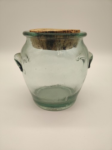 Vtg green glass - 6,