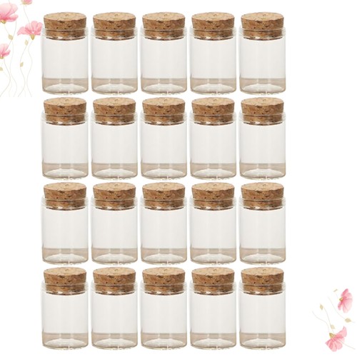 Count mini cork jars small - 2,
