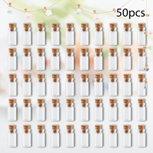 50x mini glass - 50x, jars