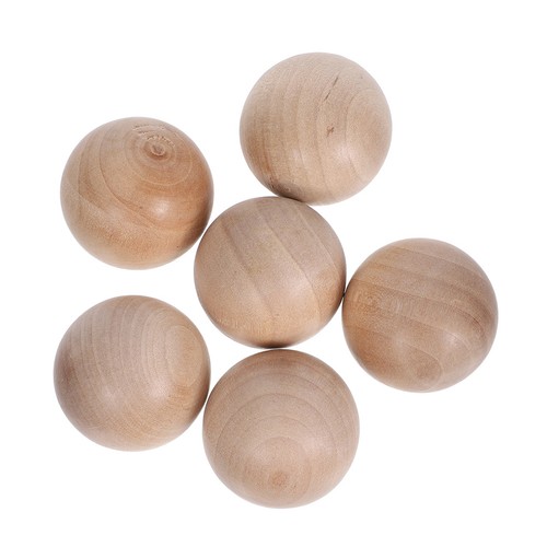 Pcs decorative wooden balls - pcs,