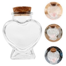 Wishing Bottle Glass Jar with
