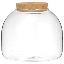Canister Container Cork Glass