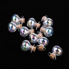 10 Pieces Jar Glass Bottles