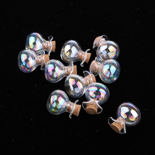 Pieces jar glass bottles - 10,
